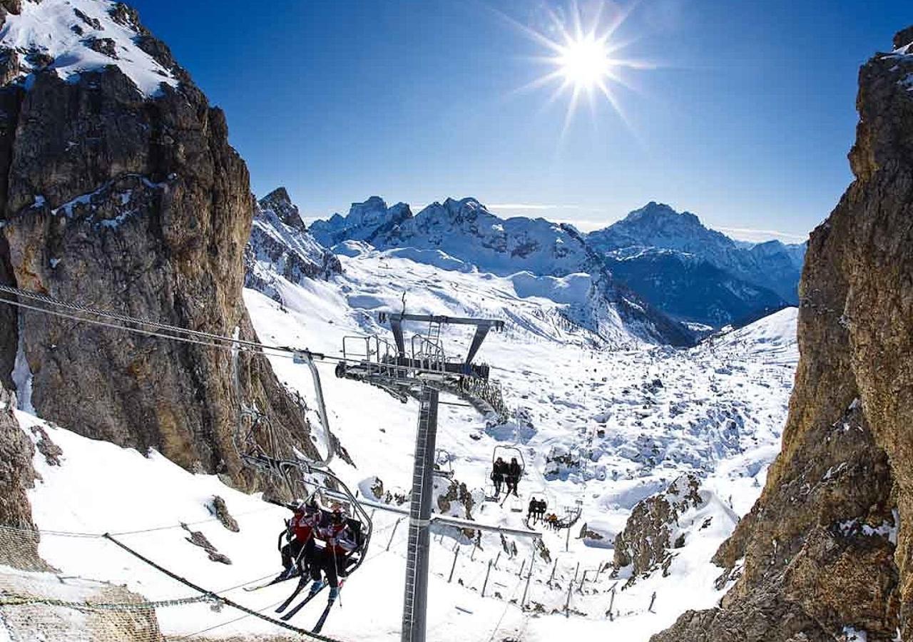 Cesa Da Riz Lägenhet Colle Santa Lucia Exteriör bild