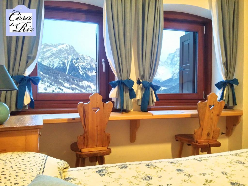 Cesa Da Riz Lägenhet Colle Santa Lucia Exteriör bild
